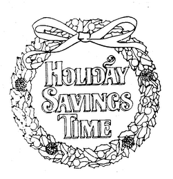 HOLIDAY SAVINGS TIME logo
