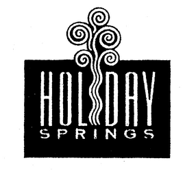 HOLIDAY SPRINGS logo