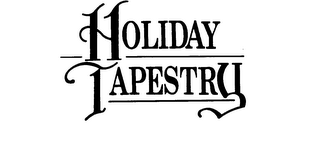HOLIDAY TAPESTRY logo
