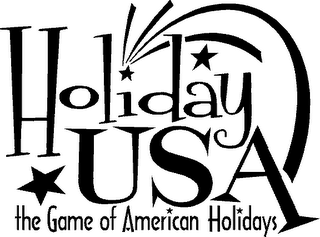 HOLIDAY USA THE GAME OF AMERICAN HOLIDAYS logo