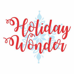 HOLIDAY WONDER logo