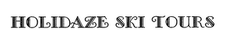 HOLIDAZE SKI TOURS logo