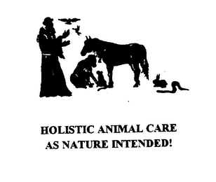 HOLISTIC ANIMAL CARE AS NATURE INTENDED! logo