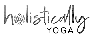 HOLISTICALLY YOGA logo