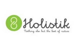 HOLISTIK NOTHING ELSE BUT THE BEST OF NATURE logo