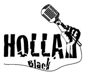 HOLLA BLACK logo