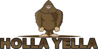 HOLLA YELLA logo