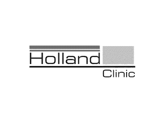 HOLLAND CLINIC logo