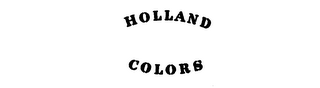 HOLLAND COLORS logo
