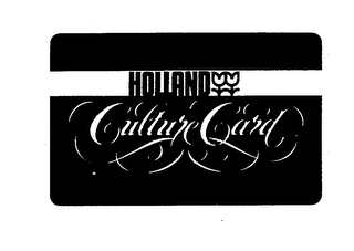 HOLLAND CULTURE CARD logo