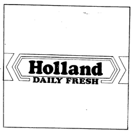 HOLLAND DAILY FRESH logo