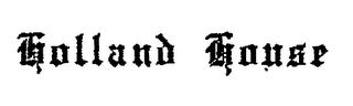HOLLAND HOUSE logo