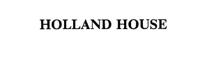 HOLLAND HOUSE logo