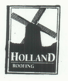 HOLLAND ROOFING logo