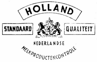 HOLLAND STANDARD QUALITEIT NEDERLANDSE MELKPRODUCTENCONTROLE logo
