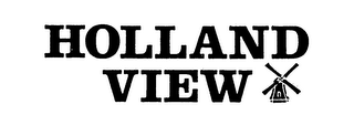 HOLLAND VIEW logo