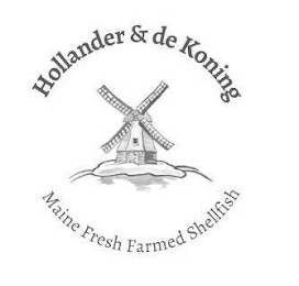 HOLLANDER & DEKÖNING MAINE FRESH FARMED SHELLFISH logo