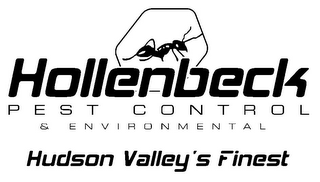 HOLLENBECK PEST CONTROL & ENVIRONMENTAL HUDSON VALLEY'S FINEST logo