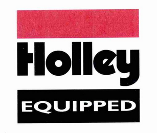 HOLLEY EQUIPPED logo
