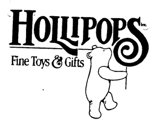 HOLLIPOPS FINE TOYS & GIFTS logo