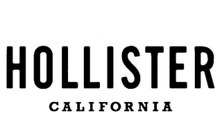 HOLLISTER CALIFORNIA logo