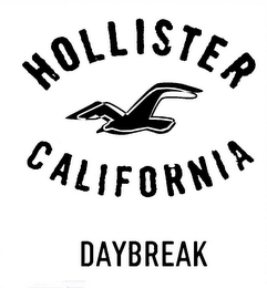 HOLLISTER CALIFORNIA DAYBREAK logo