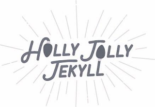 HOLLY JOLLY JEKYLL logo