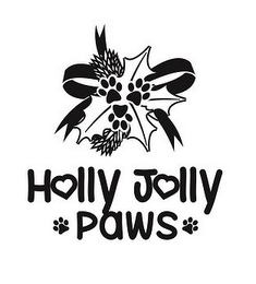 HOLLY JOLLY PAWS logo