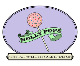 HOLLY POPS - THE POP-A-BILITIES ARE ENDLESS logo