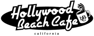 HOLLYWOOD BEACH CAFE HBC CALIFORNIA logo