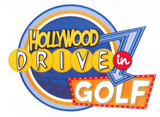 HOLLYWOOD DRIVE IN GOLF logo