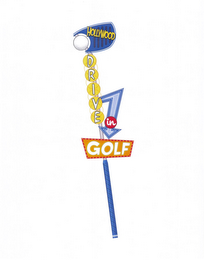 HOLLYWOOD DRIVE IN GOLF logo