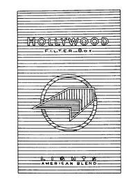 HOLLYWOOD FILTER BOX LIGHTS AMERICAN BLEND logo