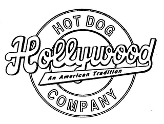 HOLLYWOOD HOT DOG COMPANY AN AMERICAN TRADITION logo