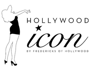 HOLLYWOOD ICON BY FREDERICK'S OF HOLLYWOOD logo