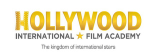 HOLLYWOOD INTERNATIONAL FILM ACADEMY THE KINGDOM OF INTERNATIONAL STARS logo