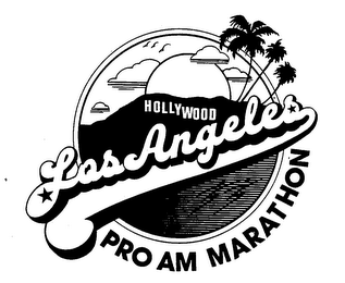 HOLLYWOOD LOS ANGELES PRO AM MARATHON logo