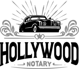 HOLLYWOOD NOTARY logo