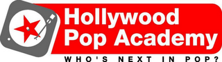 HOLLYWOOD POP ACADEMY WHO'S NEXT IN POP? logo