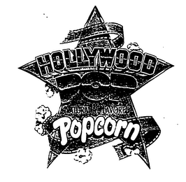 HOLLYWOOD POP NATURALLY FLAVORED POPCORN logo