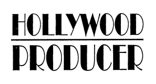 HOLLYWOOD PRODUCER logo