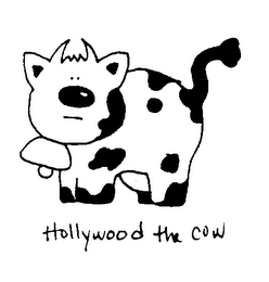 HOLLYWOOD THE COW logo