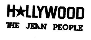 HOLLYWOOD THE JEAN PEOPLE logo