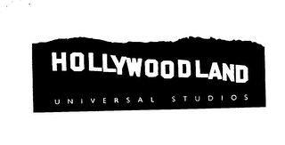 HOLLYWOODLAND UNIVERSAL STUDIOS logo