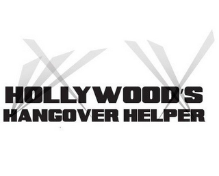 HOLLYWOOD'S HANGOVER HELPER logo