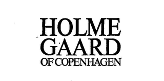 HOLME GAARD OF COPENHAGEN logo