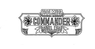 HOLMES COMMANDER MODEL 1200 logo