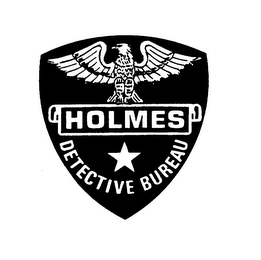HOLMES DETECTIVE BUREAU logo