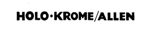 HOLO KROME/ALLEN logo