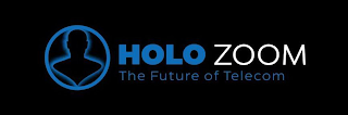 HOLO ZOOM THE FUTURE OF TELECOM logo